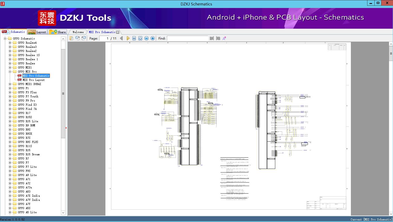 MXI Pro Schematic